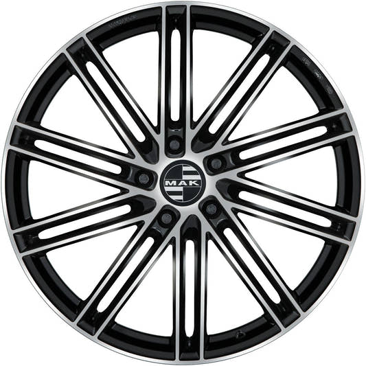 Mak Leipzig black mirror Alufelge 9.5x20 Zoll ET68 LK 5x130 ML71.6 – Bild 2