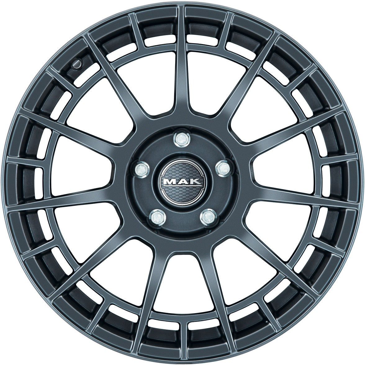 Mak NTT gloss gun metallic Alufelge 7x17 Zoll ET32 LK 4x108 ML65.1 – Bild 2