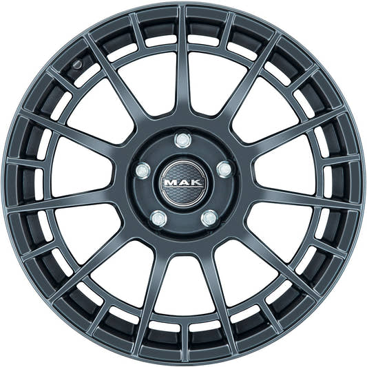 Mak NTT gloss gun metallic Alufelge 7x17 Zoll ET45 LK 5x108 ML72 – Bild 2