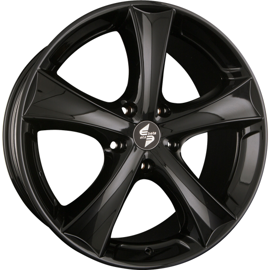 Etabeta Tettsut Black Shiny Alufelge 8x18 Zoll ET45 LK 5x112 ML73.1 – Bild 2