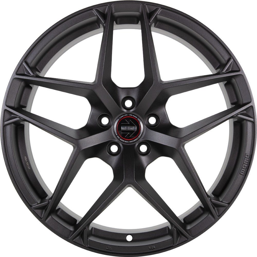 Momo RF07 sandblast black Alufelge 8.5x20 Zoll ET40 LK 5x112 ML66.6 – Bild 2
