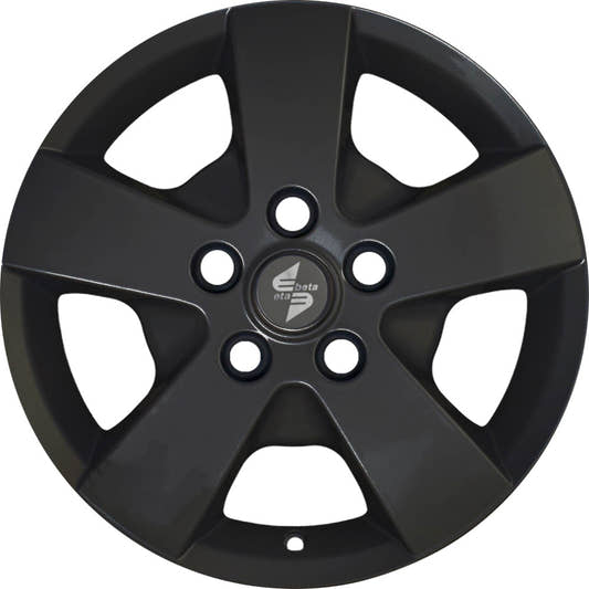 Etabeta Atria black matt Alufelge 6.5x16 Zoll ET55 LK 5x118 ML71.1 – Bild 2