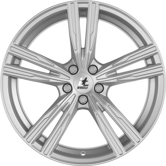 itWheels Amos gloss silver Alufelge 8x18 Zoll ET48 LK 5x108 ML63.4 – Bild 2