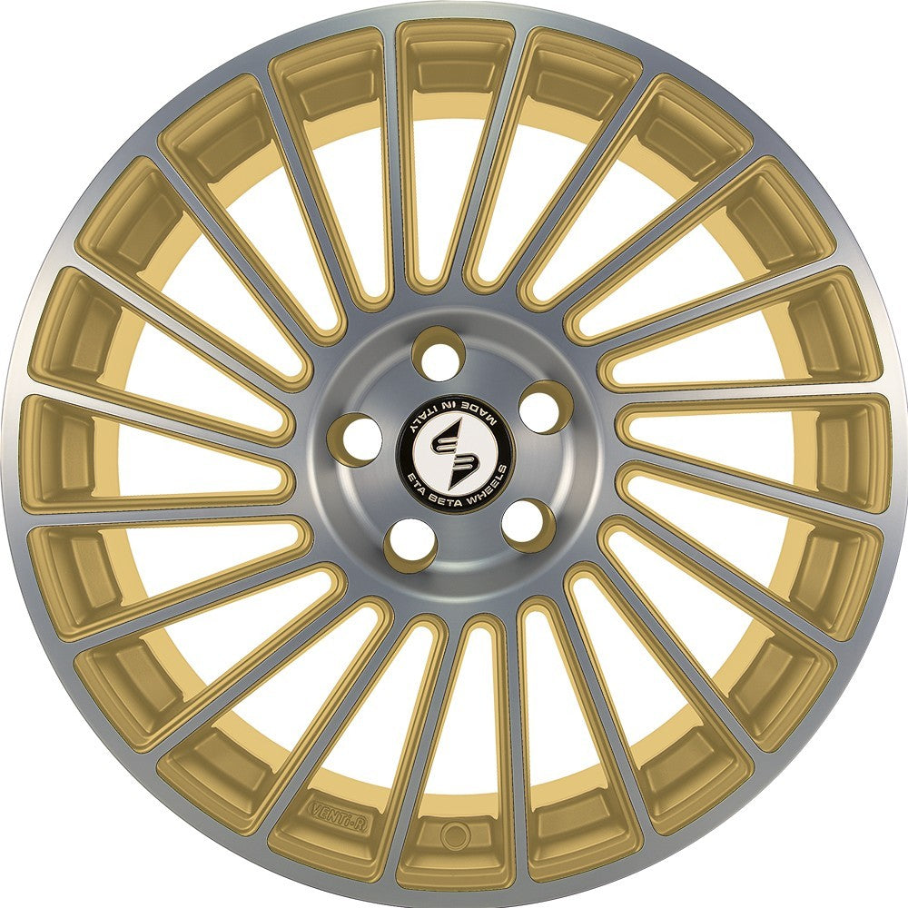 Etabeta Venti-R gold matt polish *VW Bus* 8.5x19 ET42 - LK5/120 ML65.1 – Bild 2