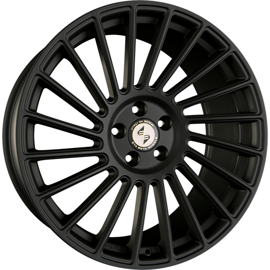 Etabeta Venti-R Black Matt Alufelge 9x19 Zoll ET45 LK 5x112 ML78.1 – Bild 2