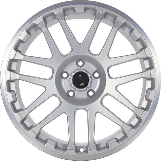Etabeta Combat silver matt lip polished Alufelge 7x17 Zoll ET5 LK 5x139.7 ML108.3 – Bild 2