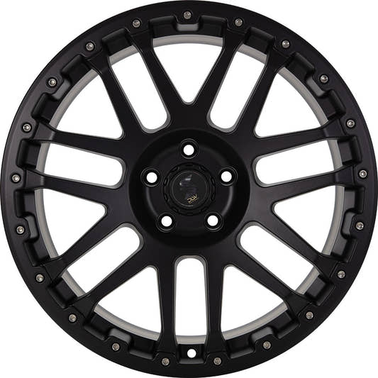 Etabeta Combat CV black matt Alufelge 7x17 Zoll ET50 LK 5x120 ML65.1 – Bild 2