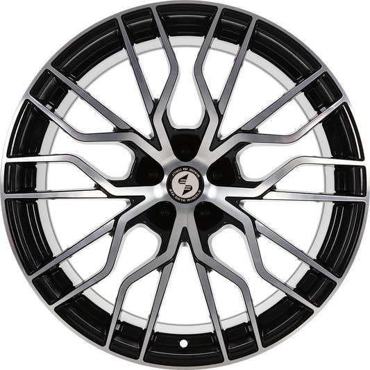 Etabeta Medusa black shiny full polished 9x20 ET33 - LK5/114.3 ML78.1 – Bild 2