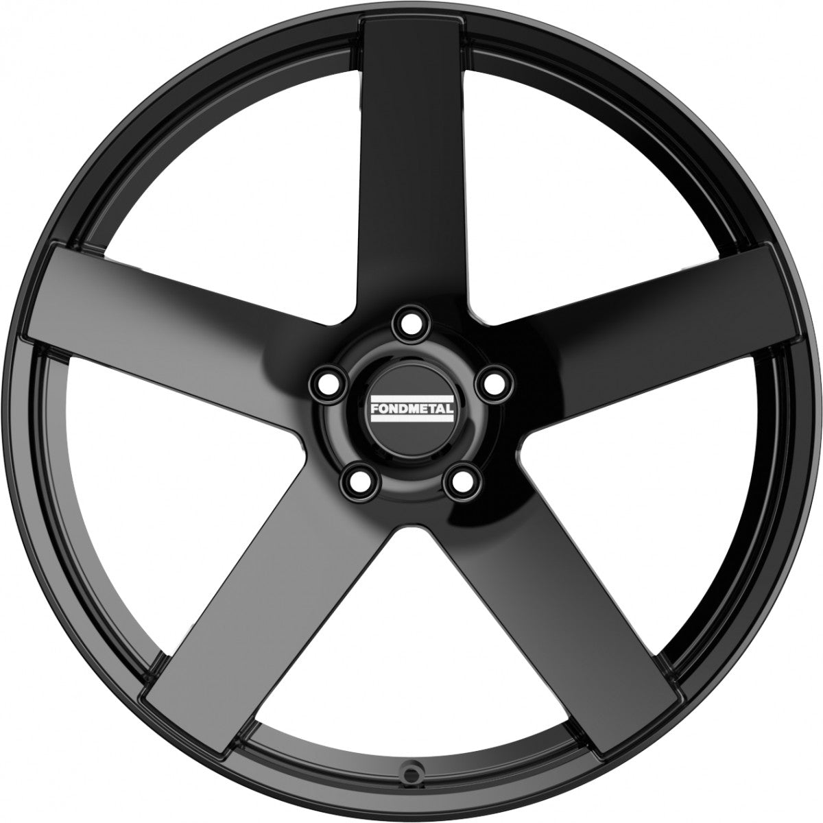 Fondmetal Istar glossy black Alufelge 9x22 Zoll ET44.5 LK 5x120 ML72.5 – Bild 2