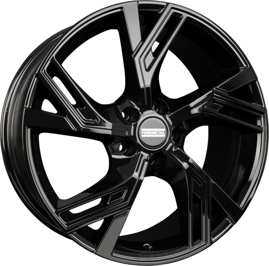 Fondmetal Atena Glossy Black Alufelge 8.5x20 Zoll ET39 LK 5x112 ML66.6 – Bild 2