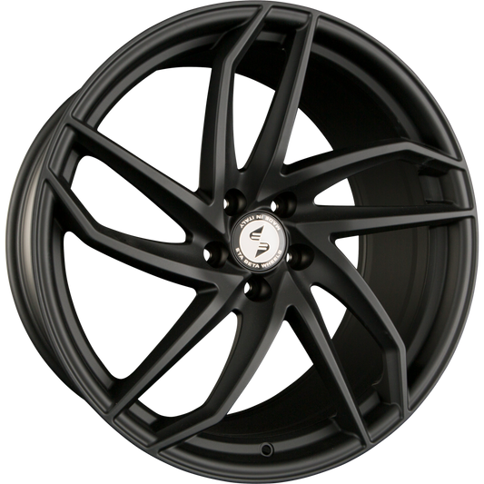 Etabeta Heron Black Matt Alufelge 8.5x20 Zoll ET45 LK 5x112 ML66.6 – Bild 2