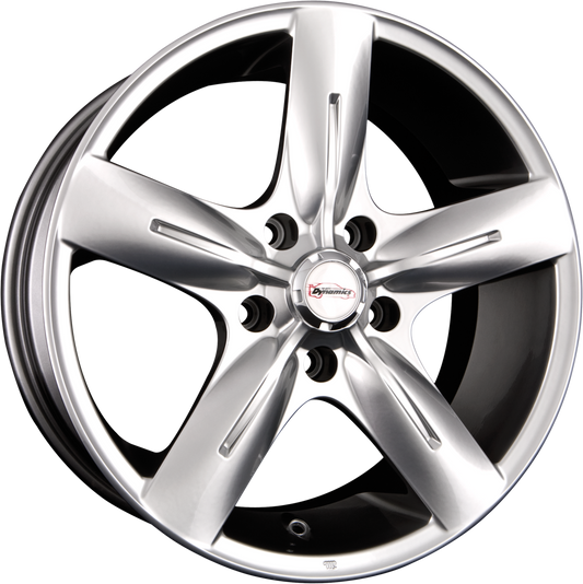 Team Dynamics Rimfire High-Power-Silver Alufelge 8x18 Zoll ET35 LK 5x114.3 ML67.1 – Bild 2