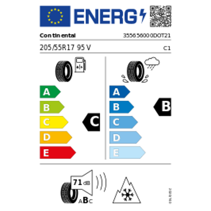 Continental WinterContact TS 870 P XL 3PMSF DOT21 205/55 R17 95V Winter DOT 21 – Bild 2