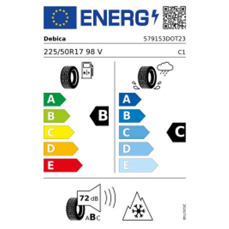 Debica Navigator 3 FP XL 3PMSF DOT23 225/50 R17 98V Ganzjahr DOT 2023 – Bild 2