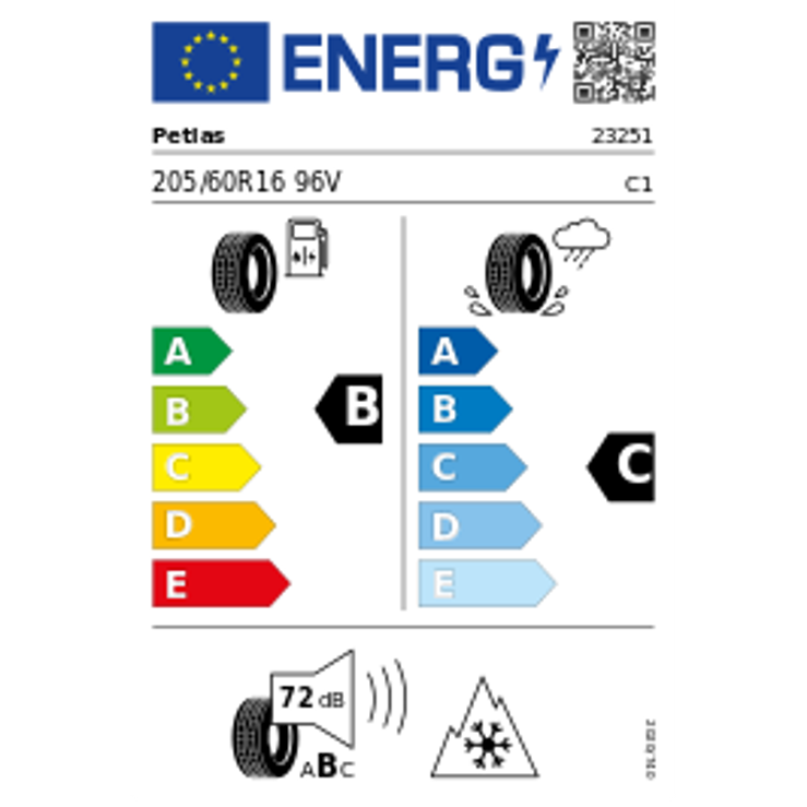 Petlas PT 565 All Season XL 3PMSF 205/60 R16 96V Ganzjahr – Bild 2
