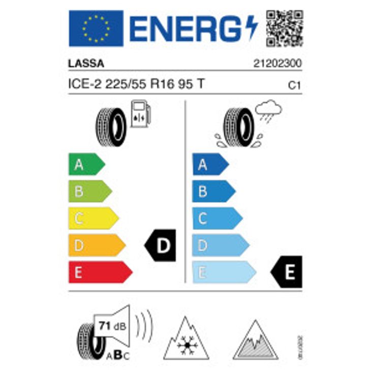 Lassa Iceways 2 225/55 R16 95T Winter – Bild 2