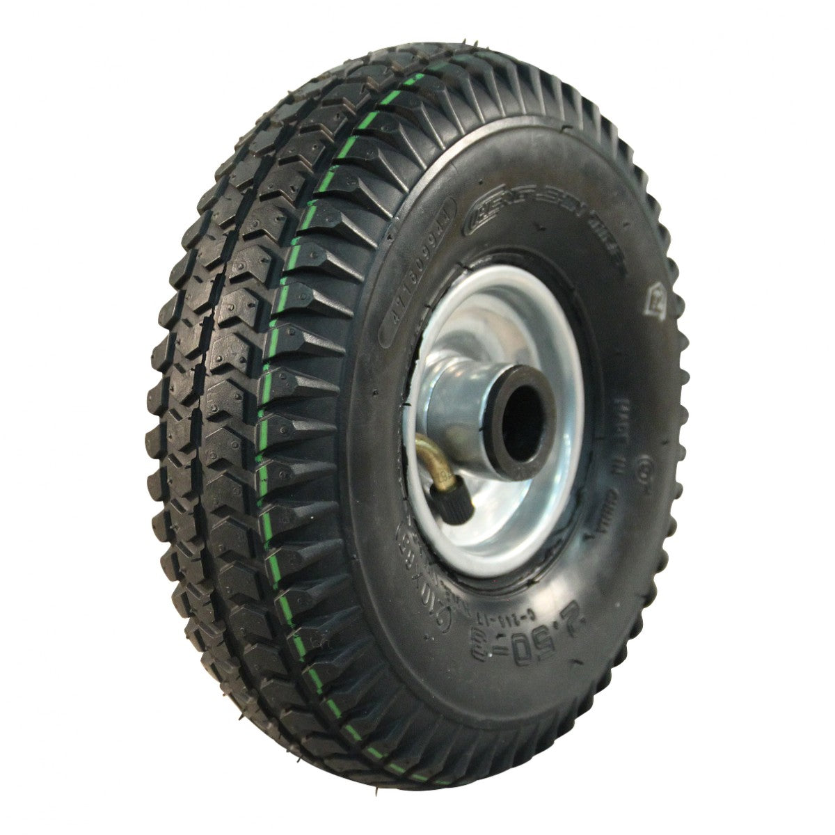 CST Komplettrad 2.50-3-3 C-248 4PR auf Felge 1.50x3 ET0 NL60 Stahl Grau