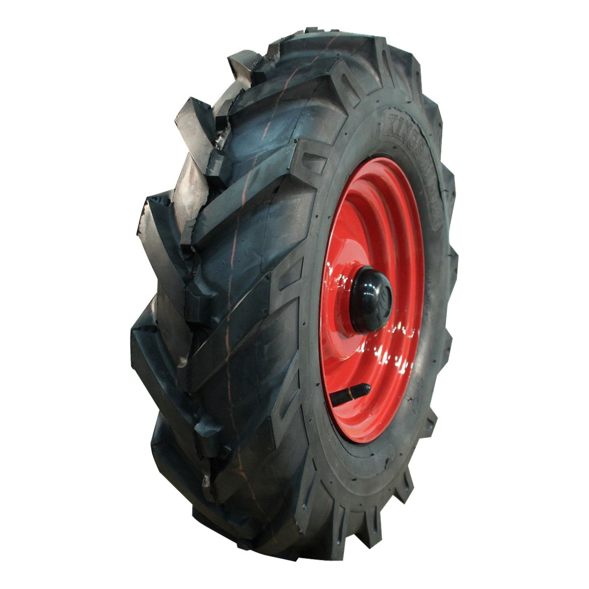 Kings Tire Komplettrad 4.80/4.00-8 V-8501 4PR auf Felge 2.50x8 ET-17 NL88 Stahl Rot