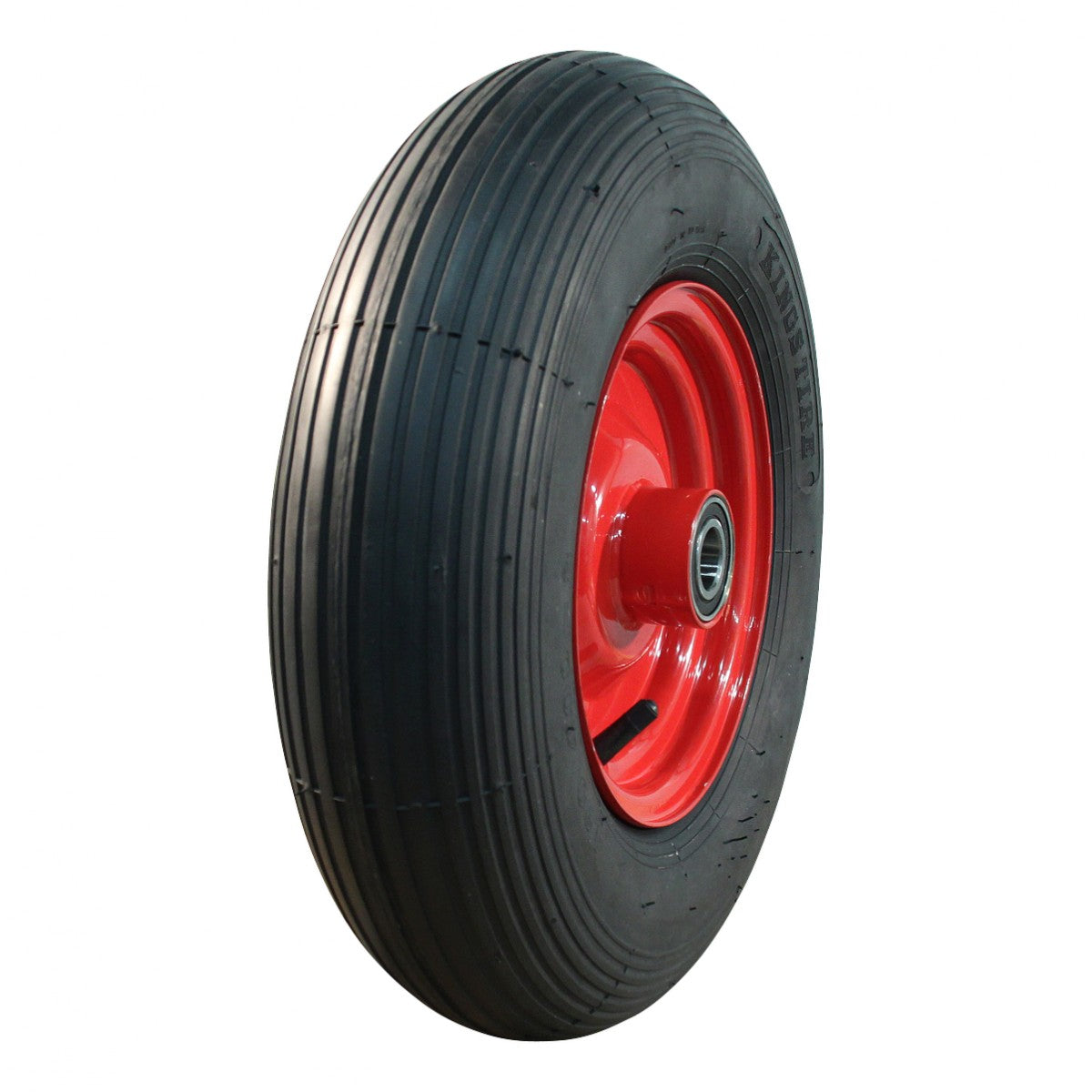 Narubb Komplettrad 4.80/4.00-8 S-2301 4PR auf Felge 2.50x8 ET0 NL100 Stahl Rot