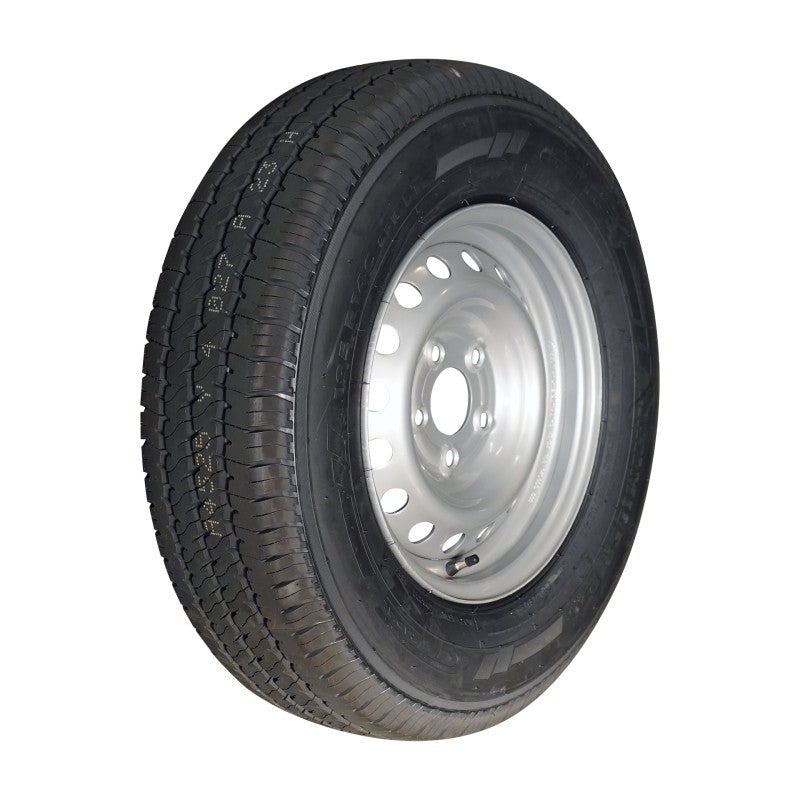 GT Radial (falsch) Komplettrad 195R14C 106/104 R Maximiler Pro auf Stahlfelge 5.50Jx14 5/112/67 ET30 Silber