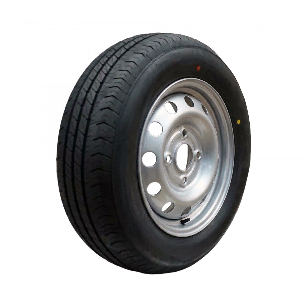 Linglong Komplettrad 185/70R13C R701 106/104N auf Stahlfelge 5Jx13H2 4/100/57 ET30 Silber