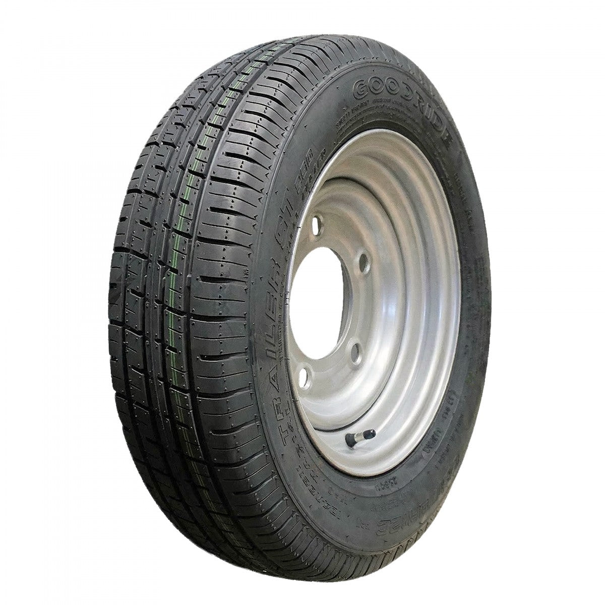 Goodride Komplettrad 155/70R12C ST290 104/102N auf Stahlfelge 4.5Jx12H2 5/165/115 ET0 Silber