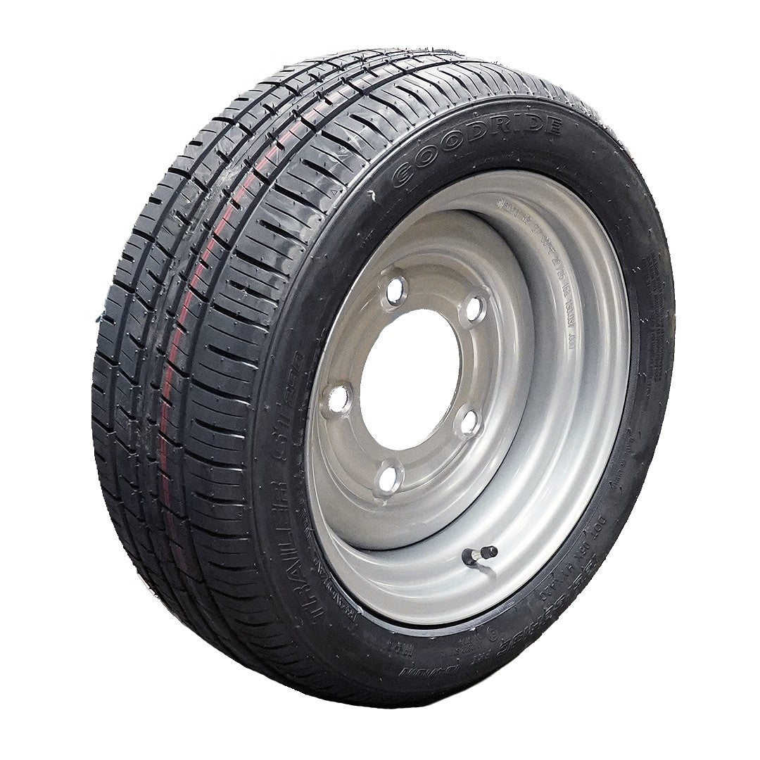 Goodride Komplettrad 195/50R13C ST290 104/101N auf Stahlfelge 6Jx13H2 5/165/115 ET7 Silber