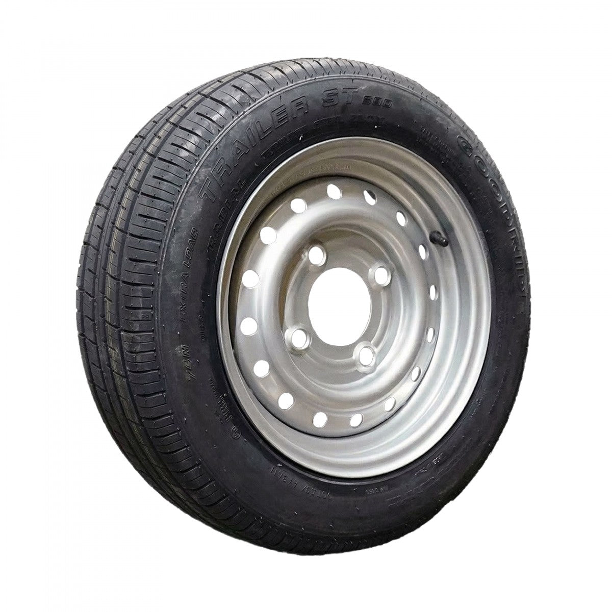 Goodride Komplettrad 185/70R13 ST290 86N auf Stahlfelge 4.5Jx13H2 4/130/85 ET20 Silber