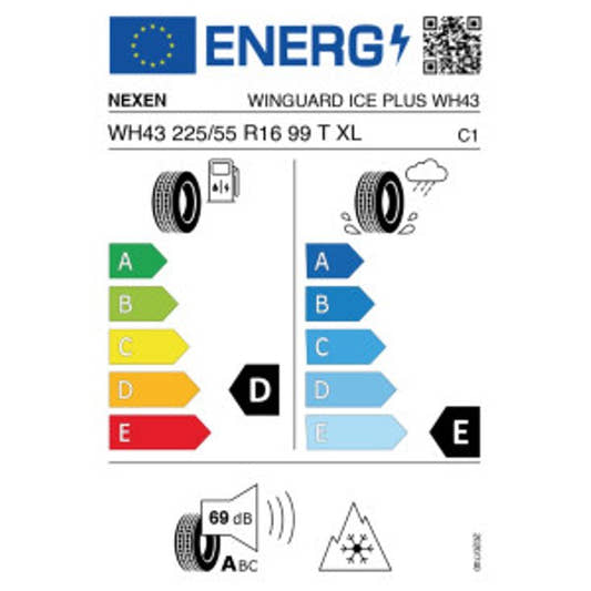 Nexen Winguard Ice Plus WH43 225/55 R16 99T Winter – Bild 2