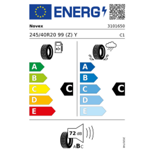 Novex SP A5 XL 245/40 R20 99Y Sommer – Bild 2