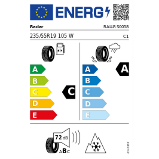 Radar Dimax All Season XL 3PMSF 235/55 R19 105W Ganzjahr – Bild 2