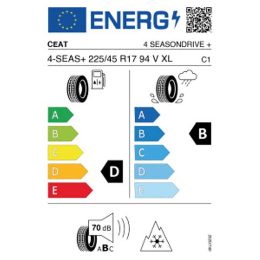 CEAT 4 Seasondrive + 225/45 R17 94V Ganzjahr – Bild 2
