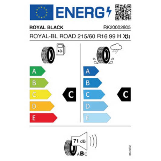 Royal Black Royal Road 215/60 R16 99H Sommer – Bild 2