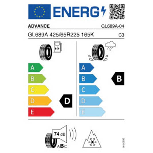 Advance GL689A 425/65 R22.5 165K – Bild 2