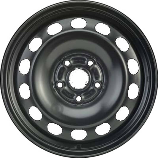 Alcar 6667 schwarz Stahlfelge 6.5x16 Zoll ET46 LK 5x112 ML57.1 – Bild 2