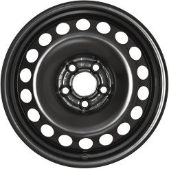 Alcar 4055 schwarz 5.5x15 ET40 - LK5/100 ML57.1