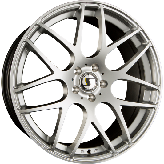 Schmidt REVOLUTION Gambit High Gloss Silber Alufelge 11.5x22 Zoll ET32 LK 5x112 ML66.5 – Bild 2