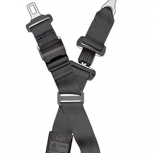 Schroth Quickfit asm schwarz mit SCHROTH RACING Logo links für VW, Audi, Skoda, Seat – Bild 2