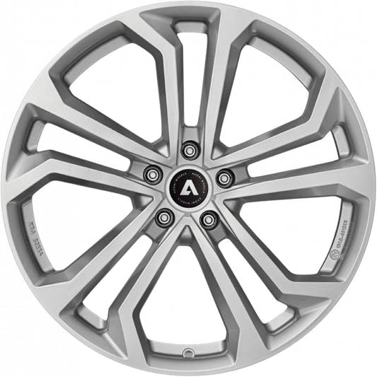 Akoni AK04 silver Alufelge 7.5x19 Zoll ET32 LK 5x112 ML66.6 – Bild 2