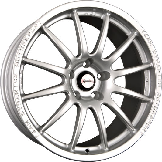 Team Dynamics Pro Race 1.2 Glitter-Silver Alufelge 8x18 Zoll ET35 LK 5x110 ML73.1 – Bild 2