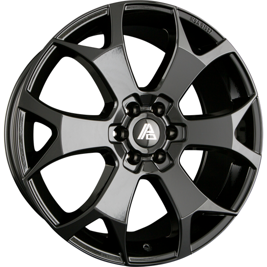 Drewske GHOST.6 Glossy Black Alufelge 8.5x20 Zoll ET45 LK 6x139.7 ML93.1 – Bild 2
