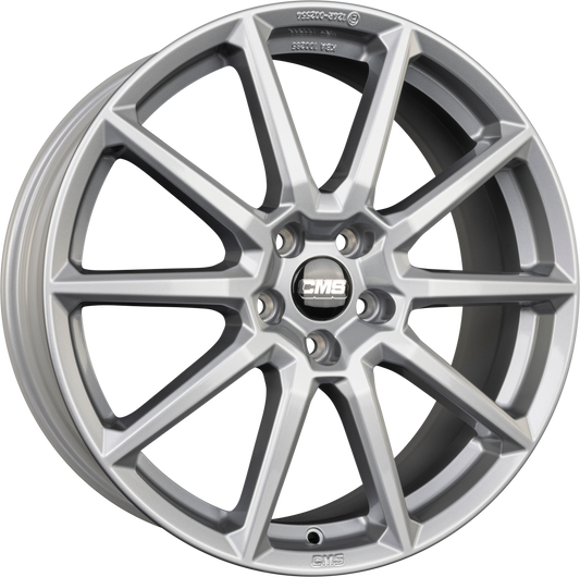 CMS C39 SR Racing Silber Alufelge 7x18 Zoll ET45 LK 5x112 ML57.1 – Bild 2