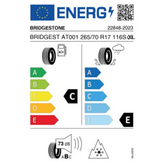 Bridgestone Dueler A/T 001 265/70 R17 116S Sommer DOT 2023 – Bild 2