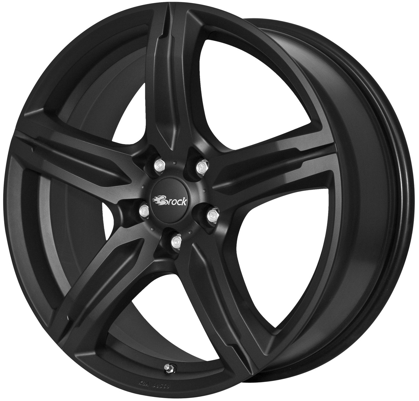 Brock / RC B29 Schwarz Klar Matt (SKM) Alufelge 8x18 Zoll ET45 LK 5x114.3 ML72.6 – Bild 2