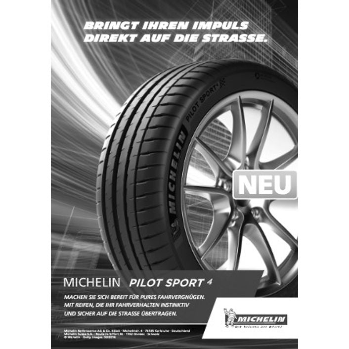 Michelin Pilot Sport 4 XL DEMO 225/40 R18 92Y Sommer – Bild 4