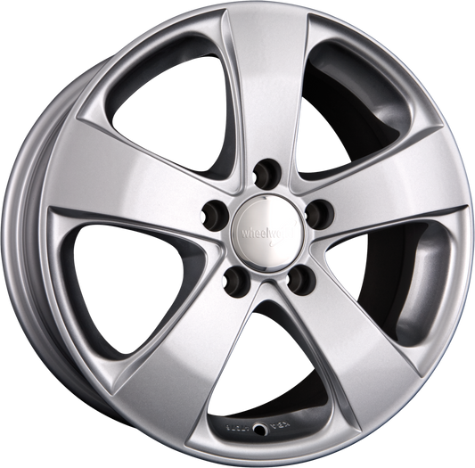 Wheelworld WH5 Metallic Silber (MS) Alufelge 7.5x16 Zoll ET49 LK 5x112 ML66.6 – Bild 2