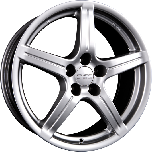 Anzio Drift Sterling-Silber Alufelge 8x18 Zoll ET48 LK 5x112 ML70 – Bild 2