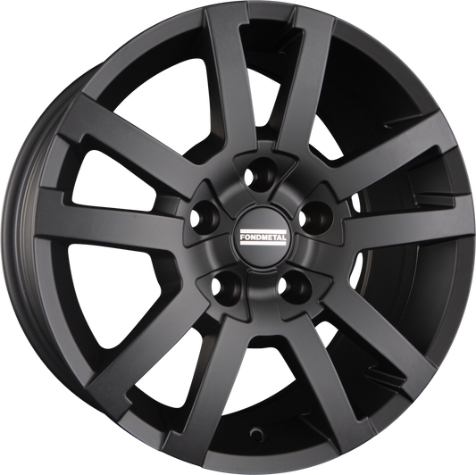 Fondmetal 7700-1 Matt Black Alufelge 8x17 Zoll ET38 LK 5x127 ML71.6 – Bild 2