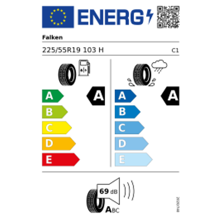 Falken E.Ziex R0 XL DEMO 225/55 R19 103H Sommer – Bild 4