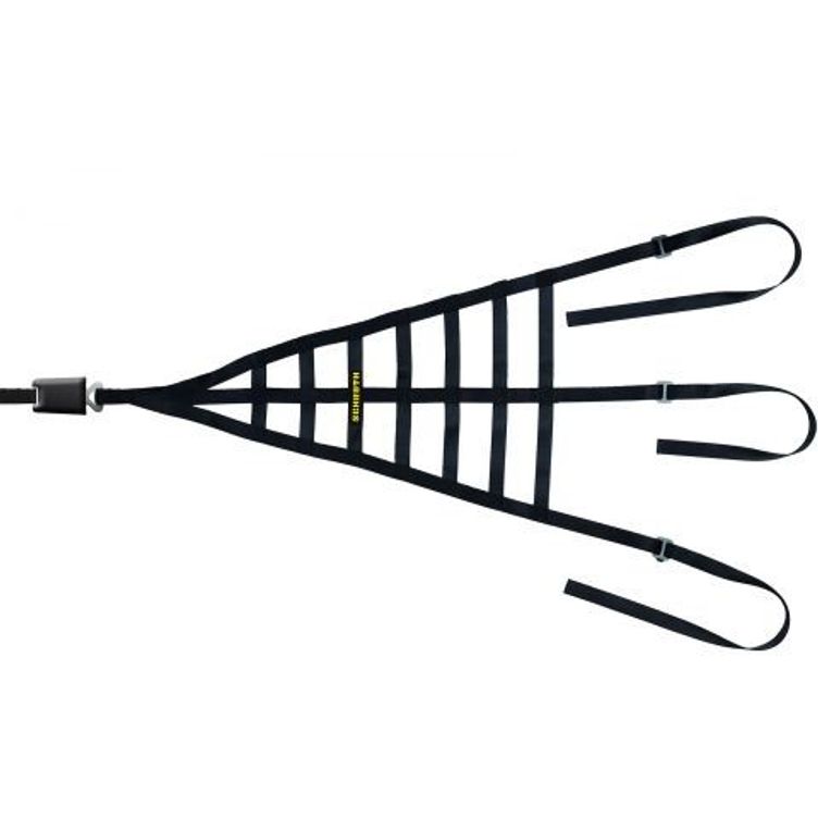 Schroth einstellbares Innenraum Netz 25 mm Push Button Release schwarz